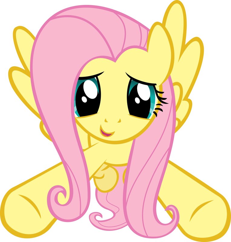 Fluttershy character portrait