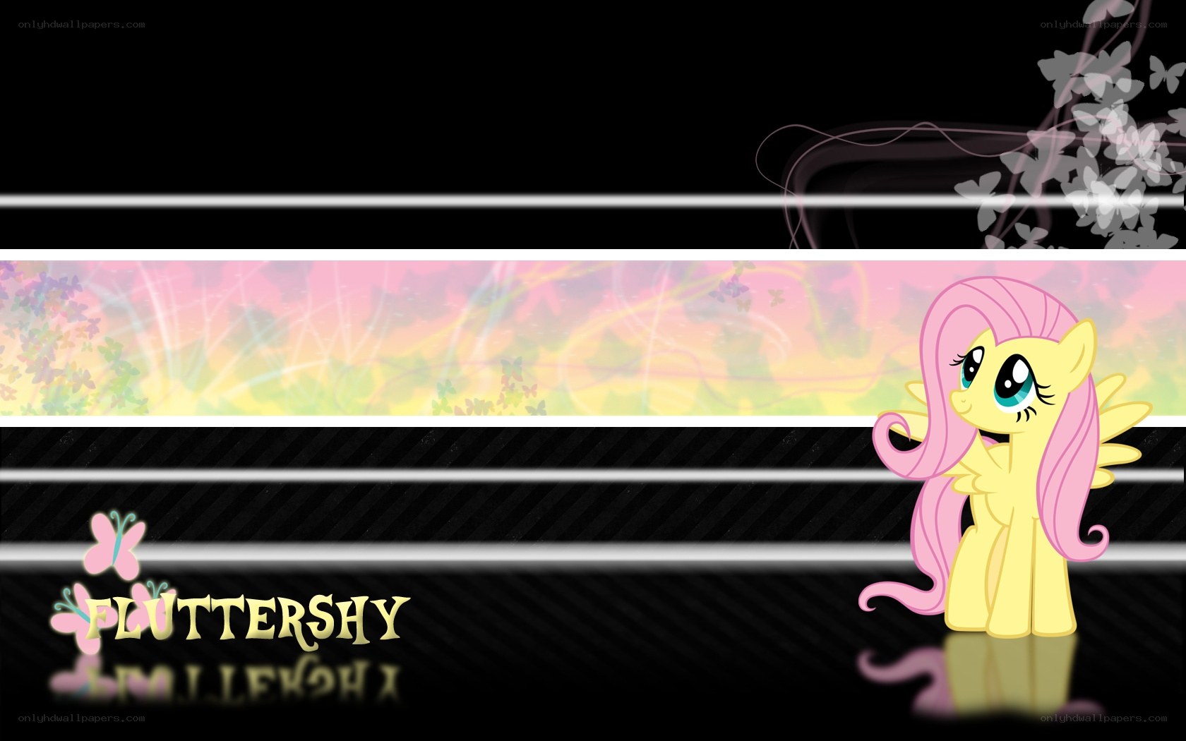Fluttershy character wallpaper
