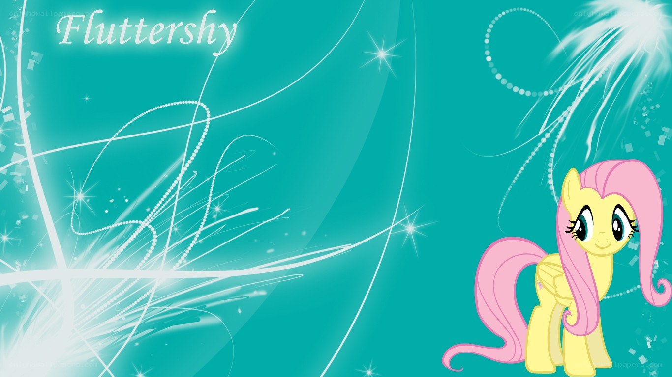 Fluttershy character wallpaper