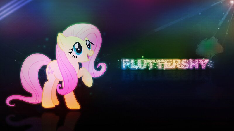 Fluttershy character wallpaper
