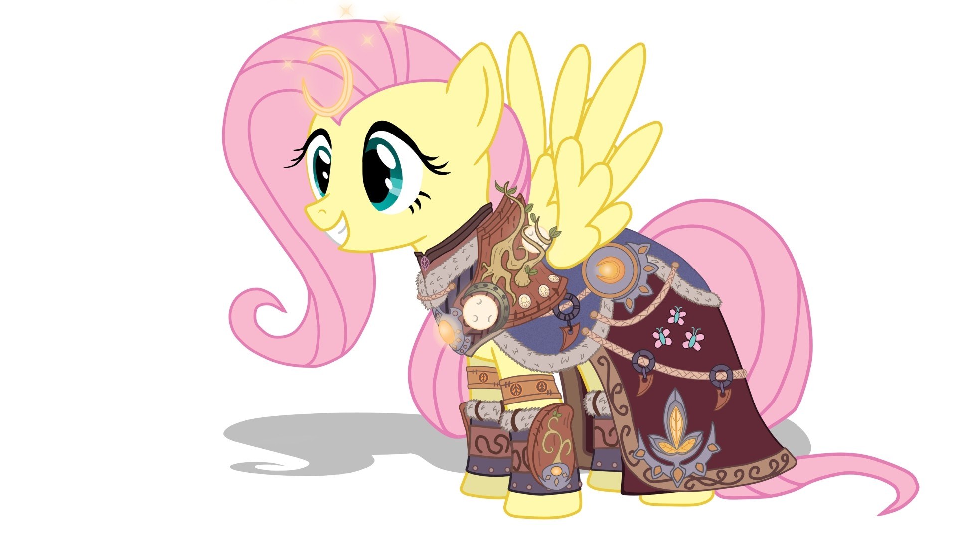Fluttershy in armor