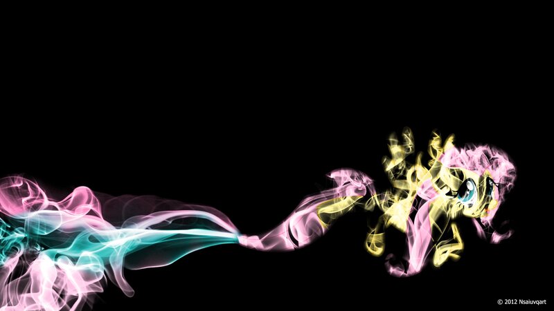 Fluttershy in Smoke