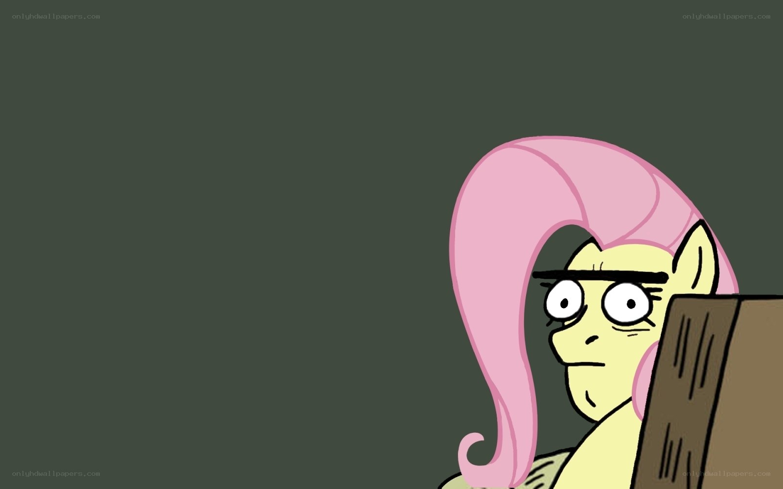 fluttershy looking surprised