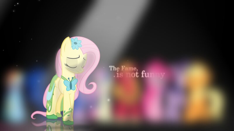 Fluttershy on Stage