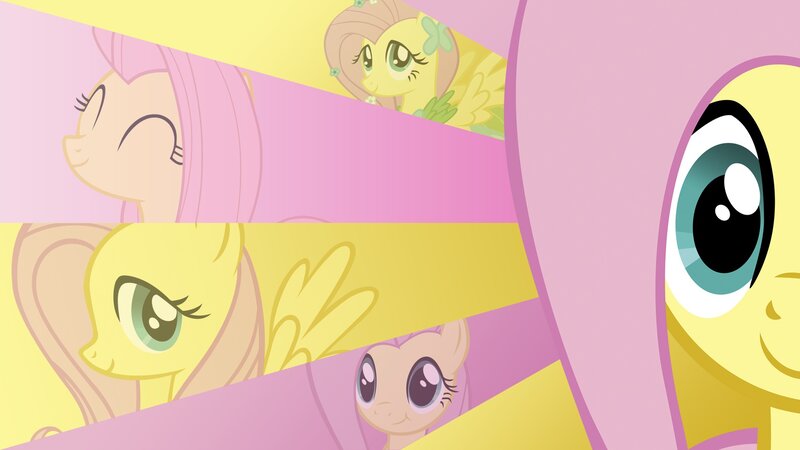 Fluttershy Pony Collage