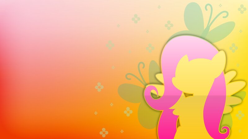 Fluttershy Pony Silhouette