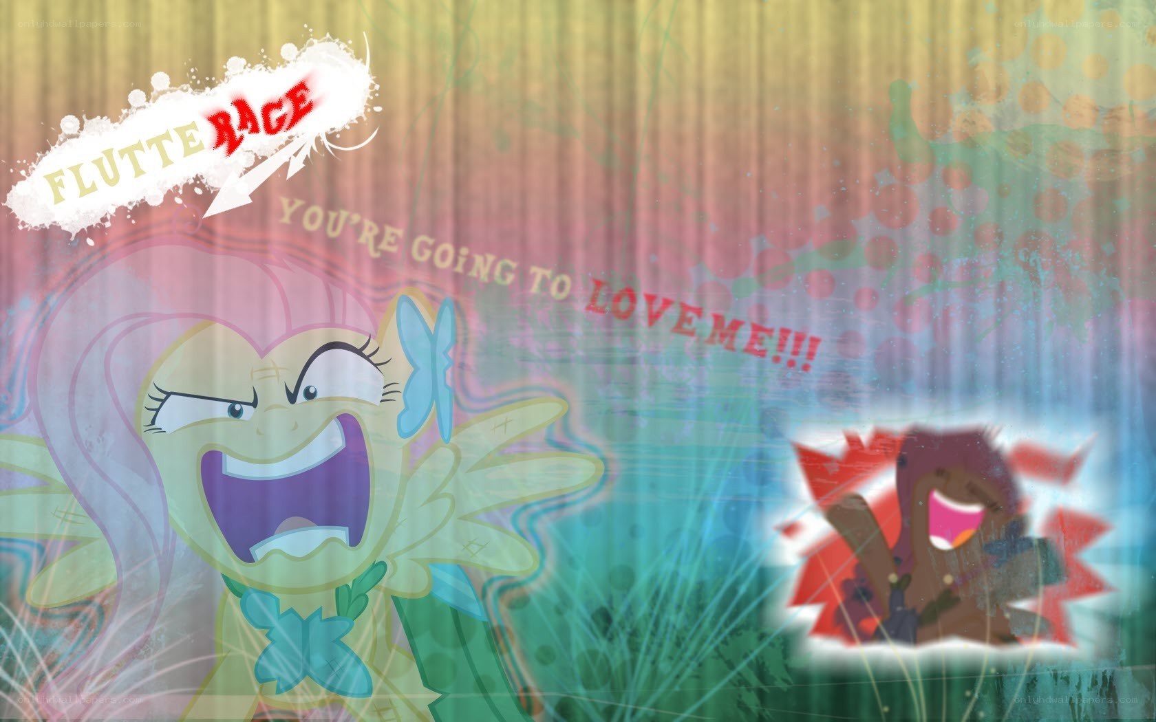 Fluttershy's rage moment