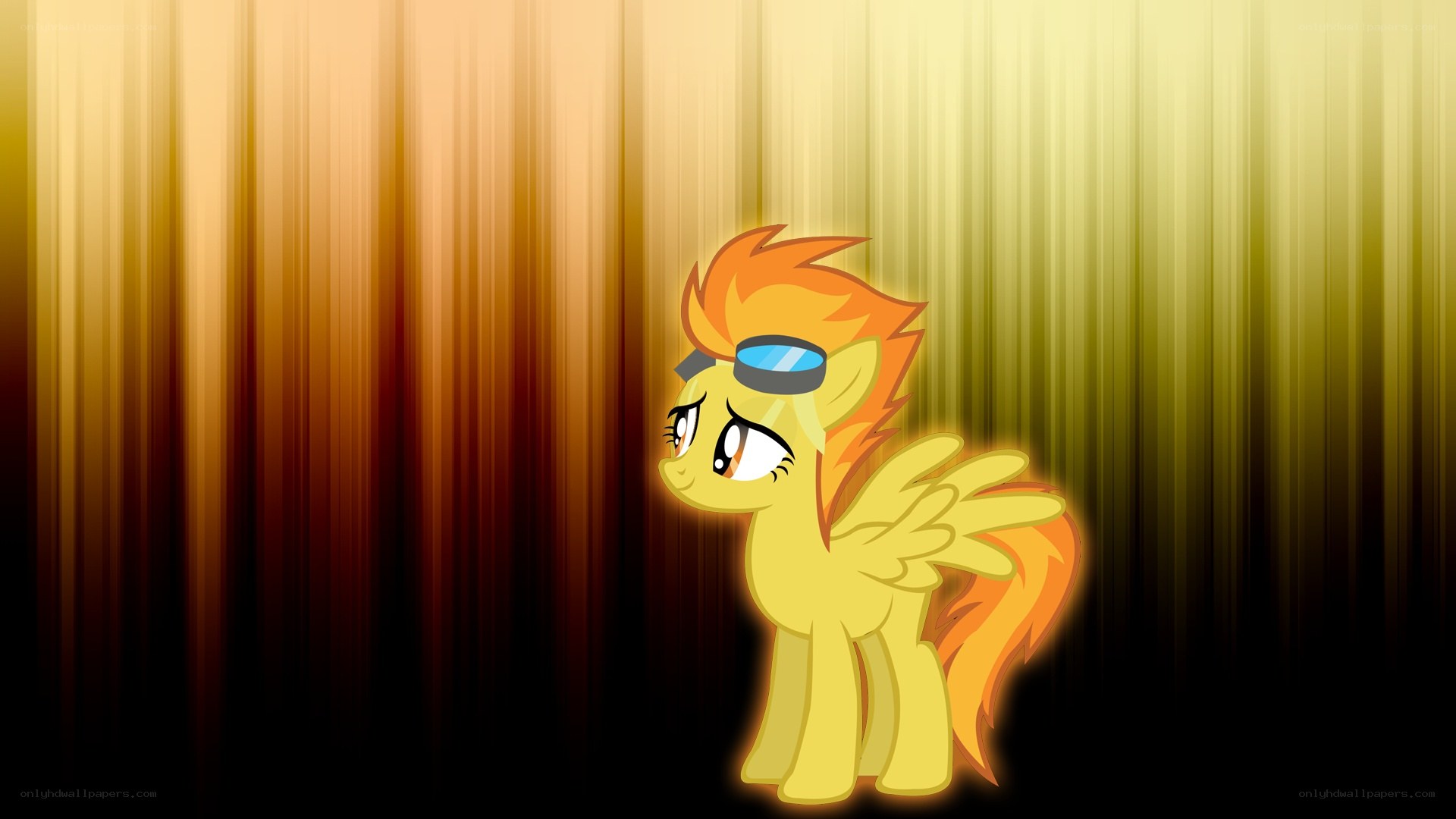 Fluttershy with goggles