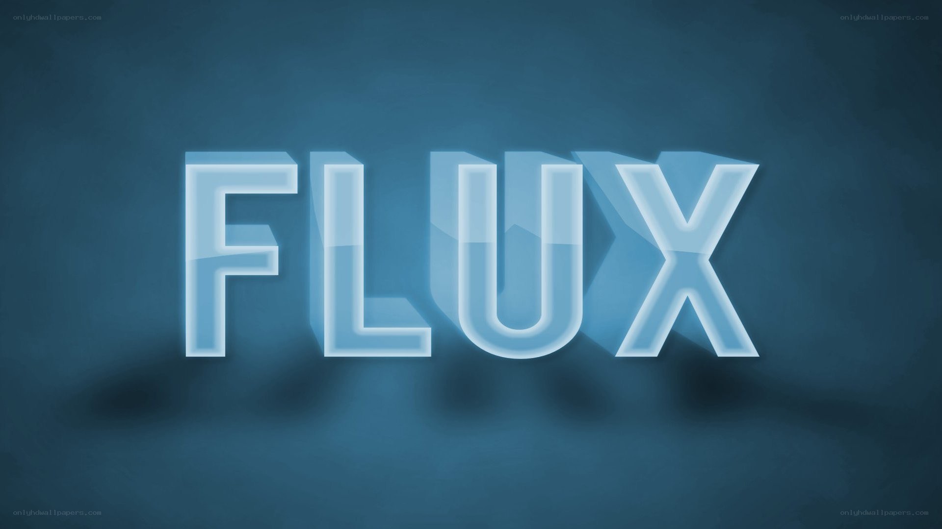 Flux text logo