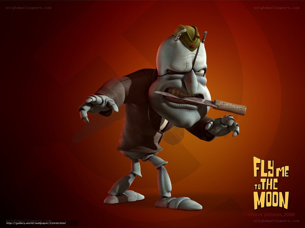 Fly Me to the Moon character