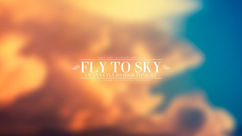 Fly to Sky wallpaper