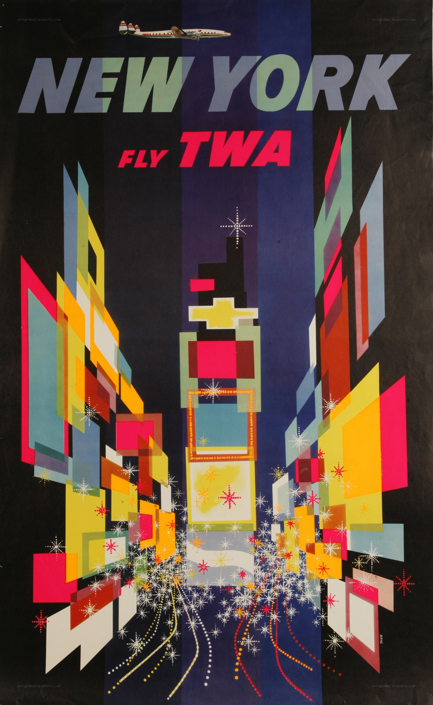 Fly TWA to New York