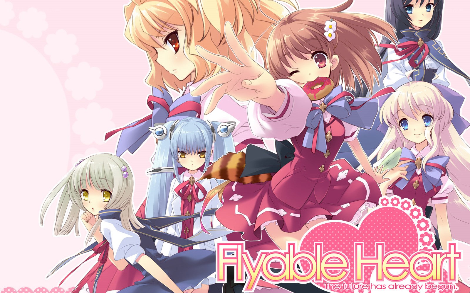 Flyable Heart anime art