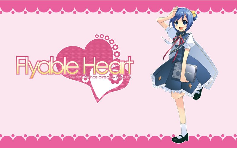 Flyable Heart anime character