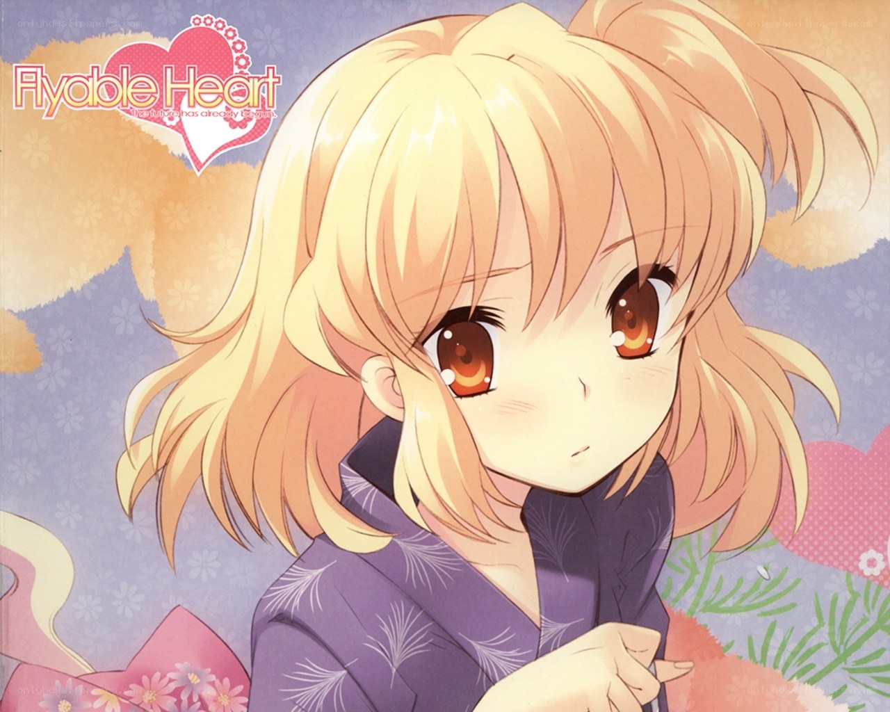 Flyable Heart anime character