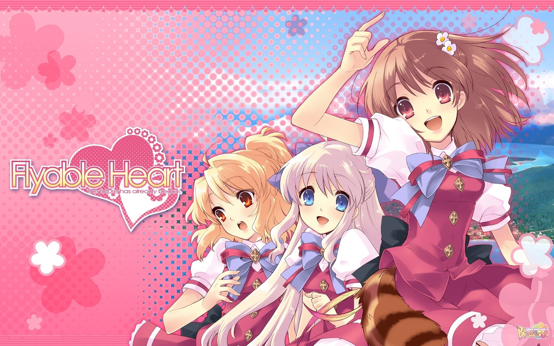 Flyable Heart anime characters