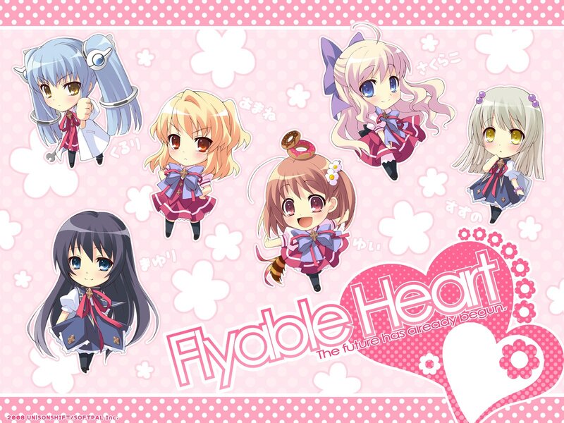 Flyable Heart characters