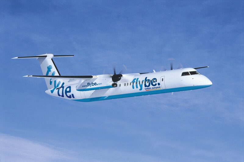 Flybe aircraft in flight