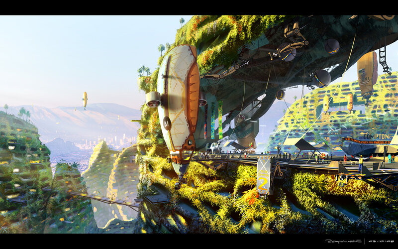 Flying Airship Station