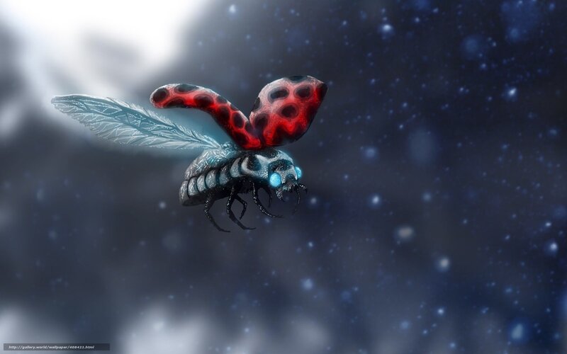 flying alien insect