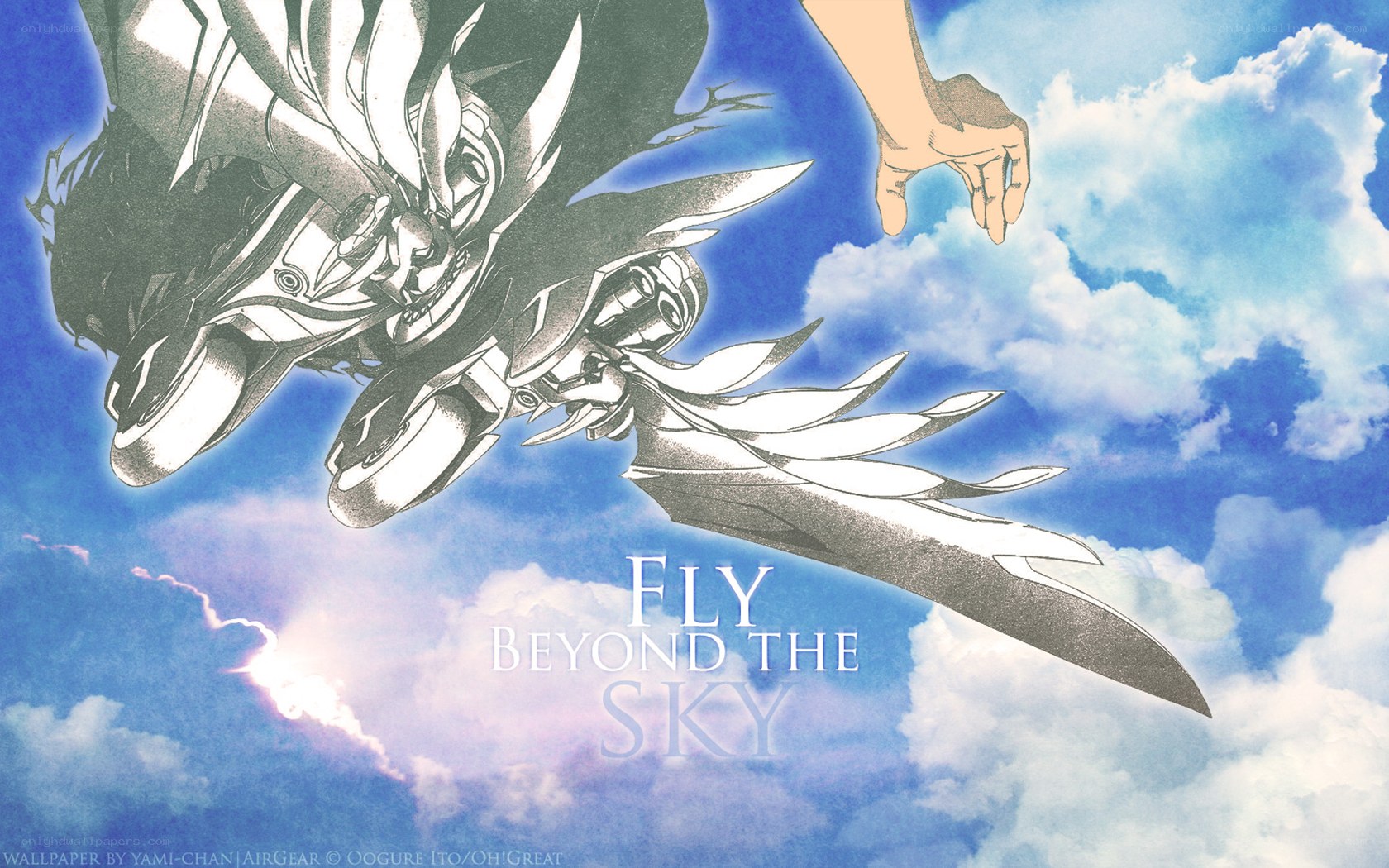 Flying beyond the sky