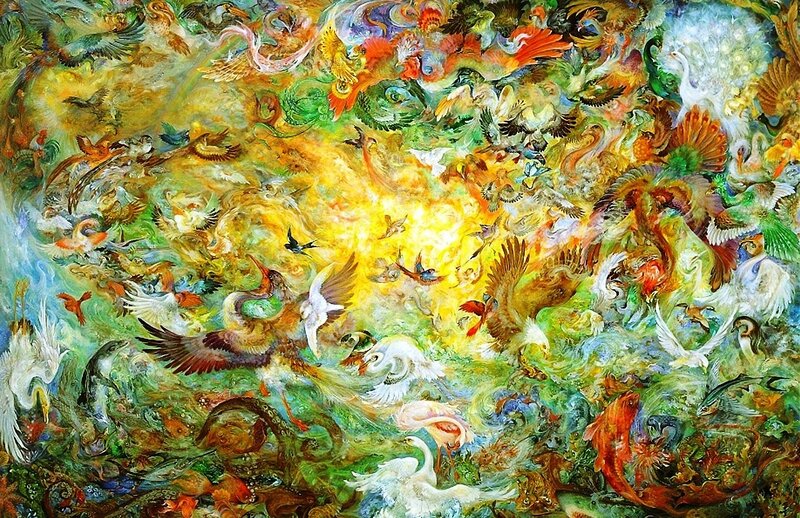 Flying Birds and Fish
