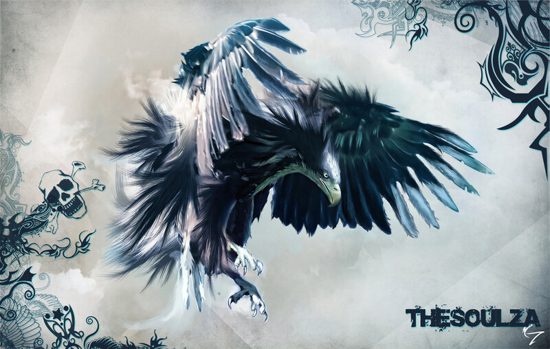 Flying Black Bird — Dramatic