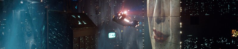 flying car in futuristic city