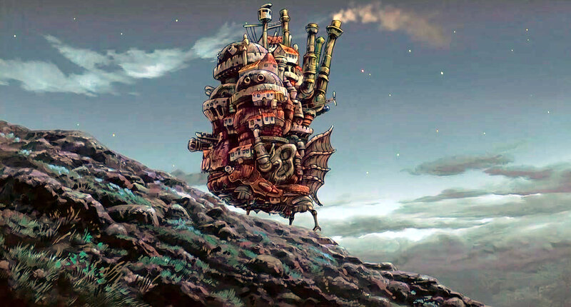 Flying Castle on Hill