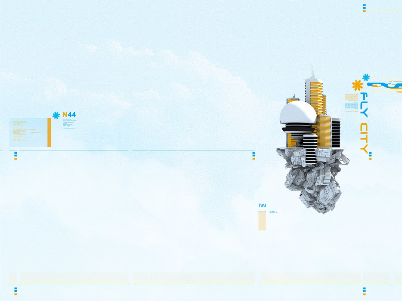flying city concept