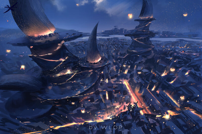 Flying City Ruins