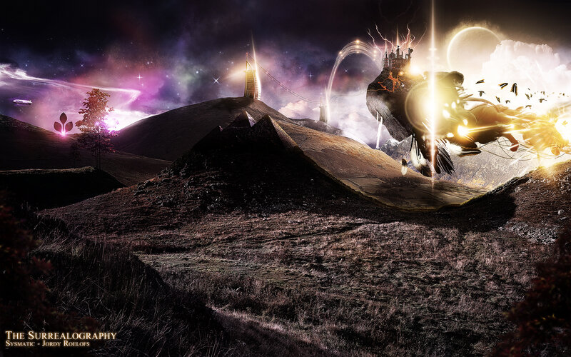 Flying Creature with Rider — Purple