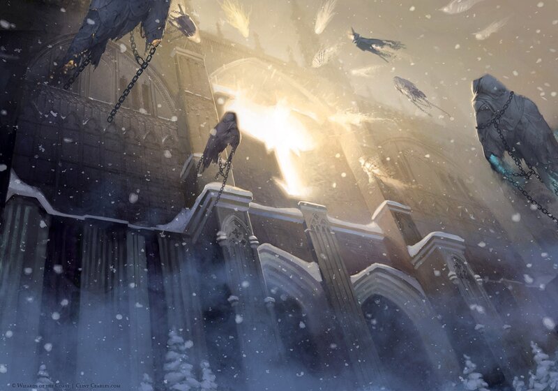 Flying Creatures in Snow