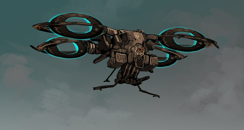 Flying Drone Vehicle