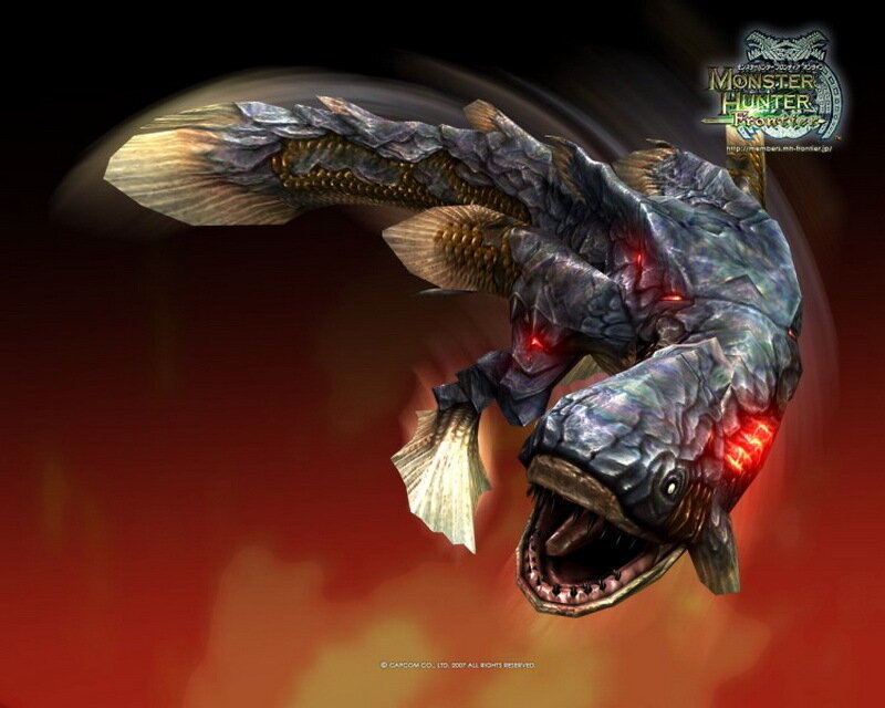 Flying Fish-like Monster