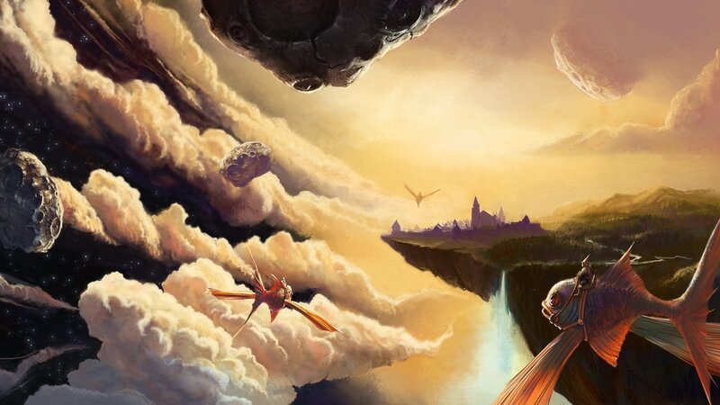 Flying Fish with Rider