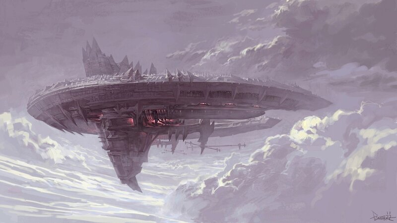 Flying Fortress Ship