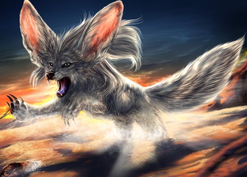 flying fox creature