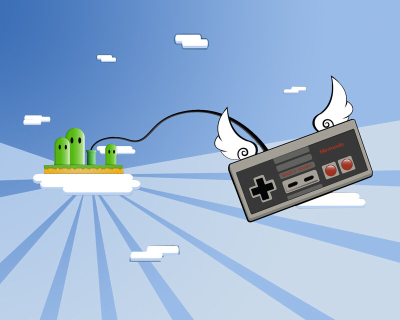 flying game controller