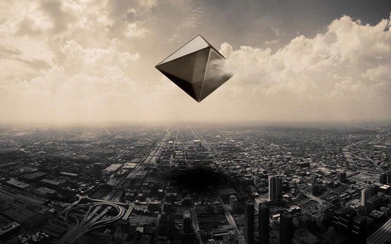 Flying Geometric Object