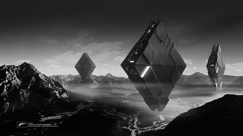 Flying Geometric Structures