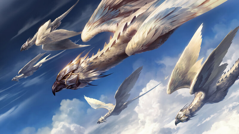 Flying Griffin Creatures