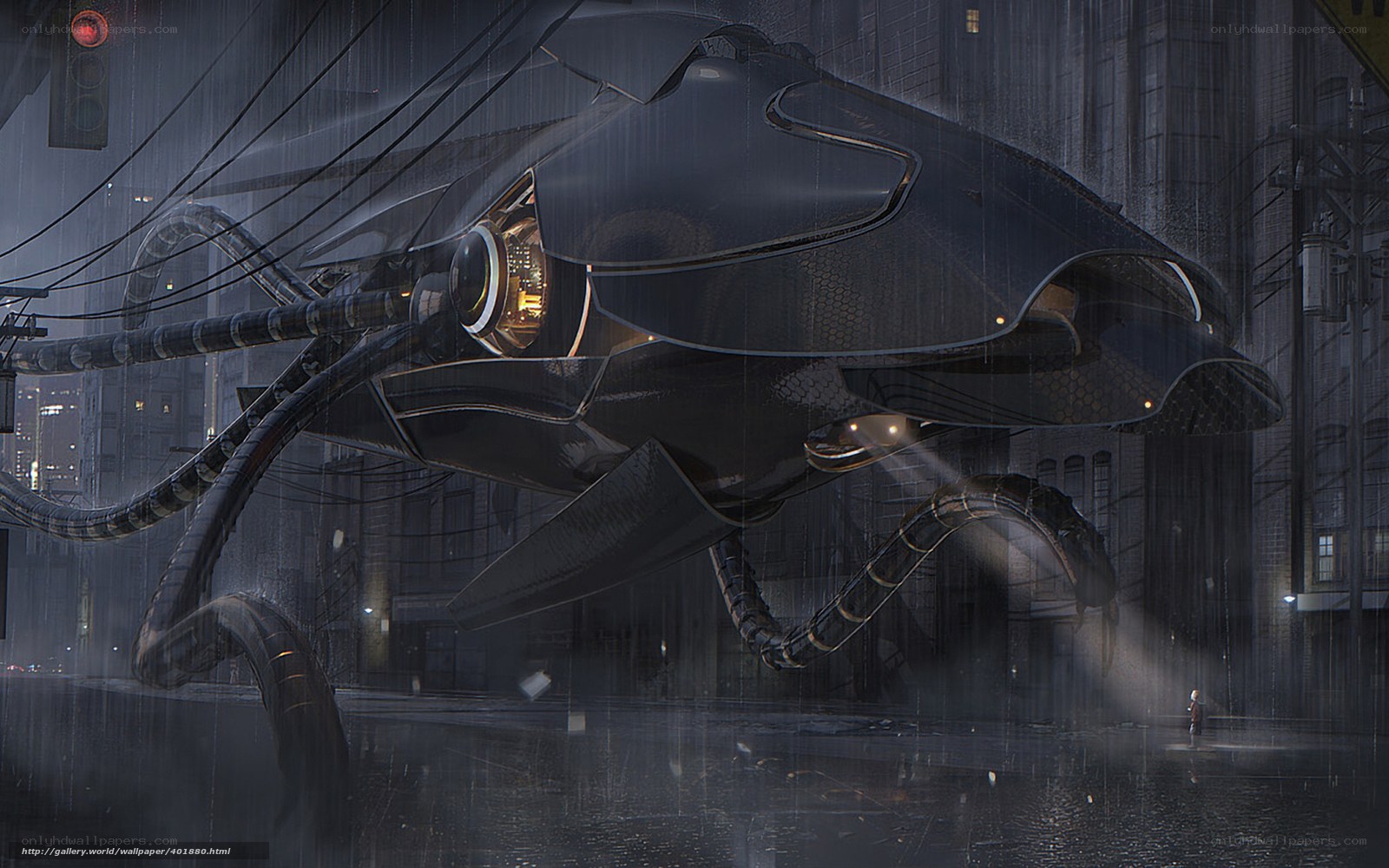 flying insectoid vehicle