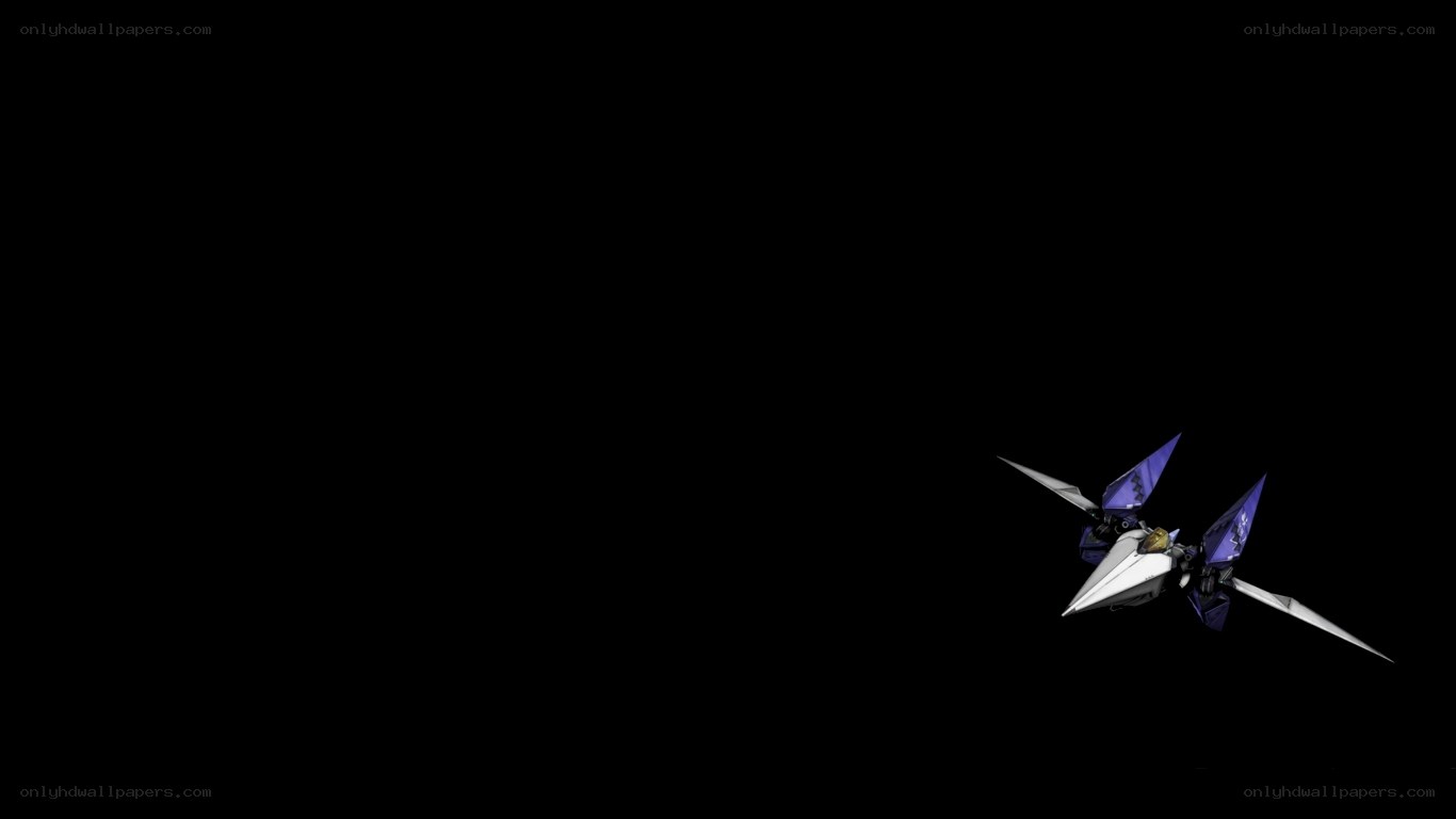 flying mech in darkness