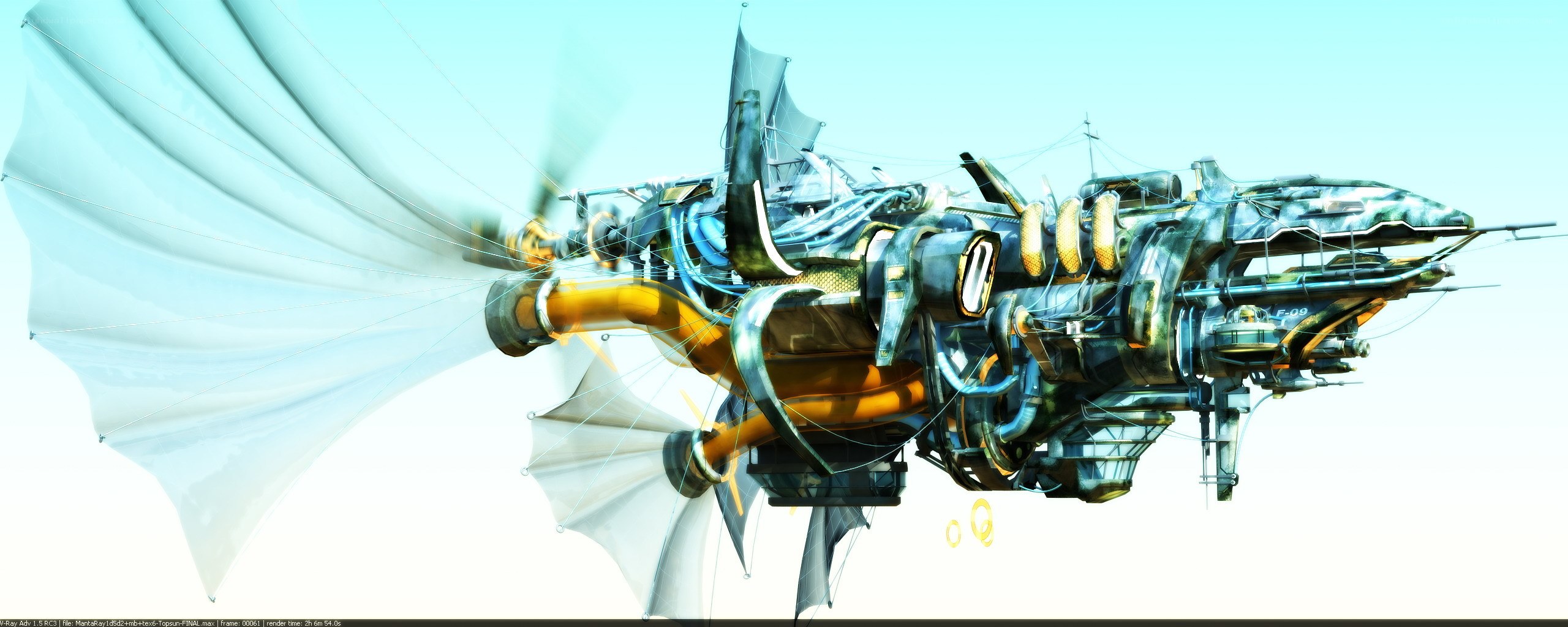 flying mechanical vessel