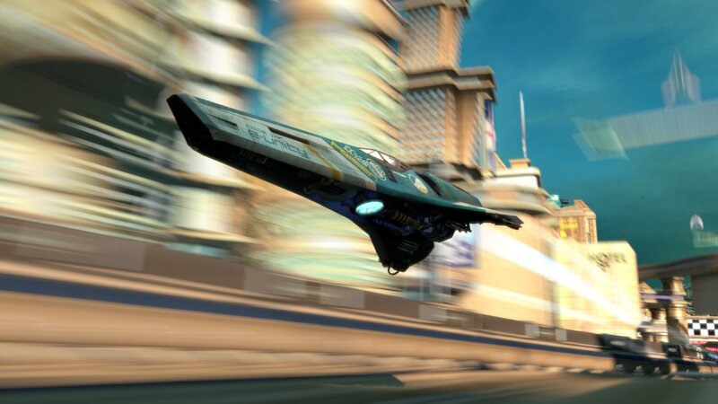 Flying Race Car