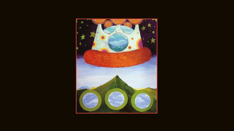 Flying Saucer over Mountain