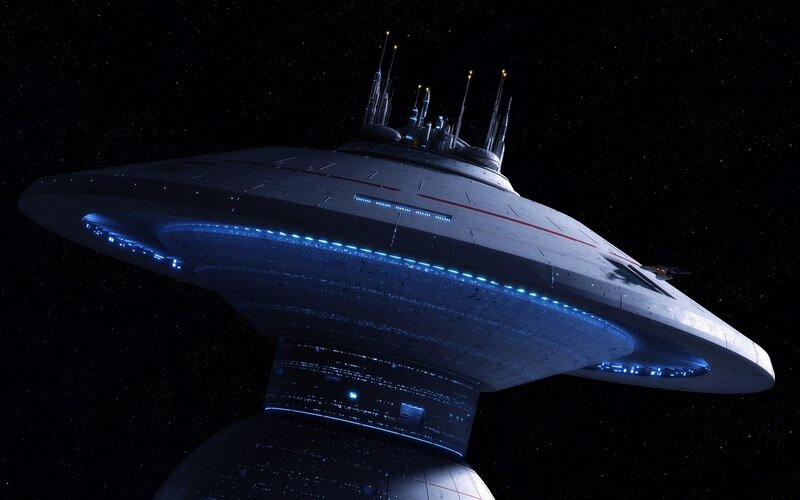 Flying Saucer Space Station