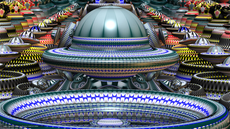 Flying Saucers in Pattern