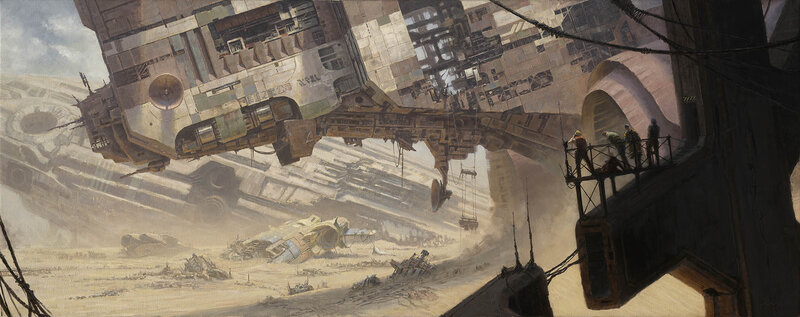 Flying Ship Wreckage